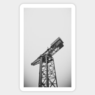 Imposing Docklands Crane Sticker